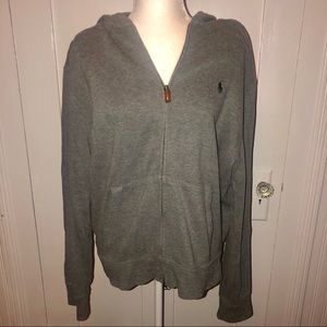 Polo Gray Zip Up